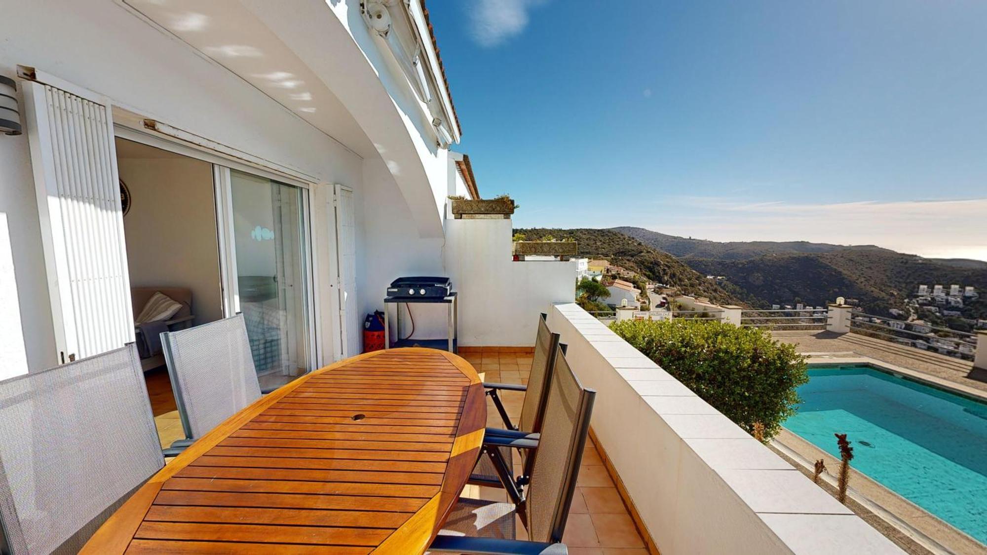 Appartement 65 M2 ,Piscine Vue Mer Rosas Exterior foto